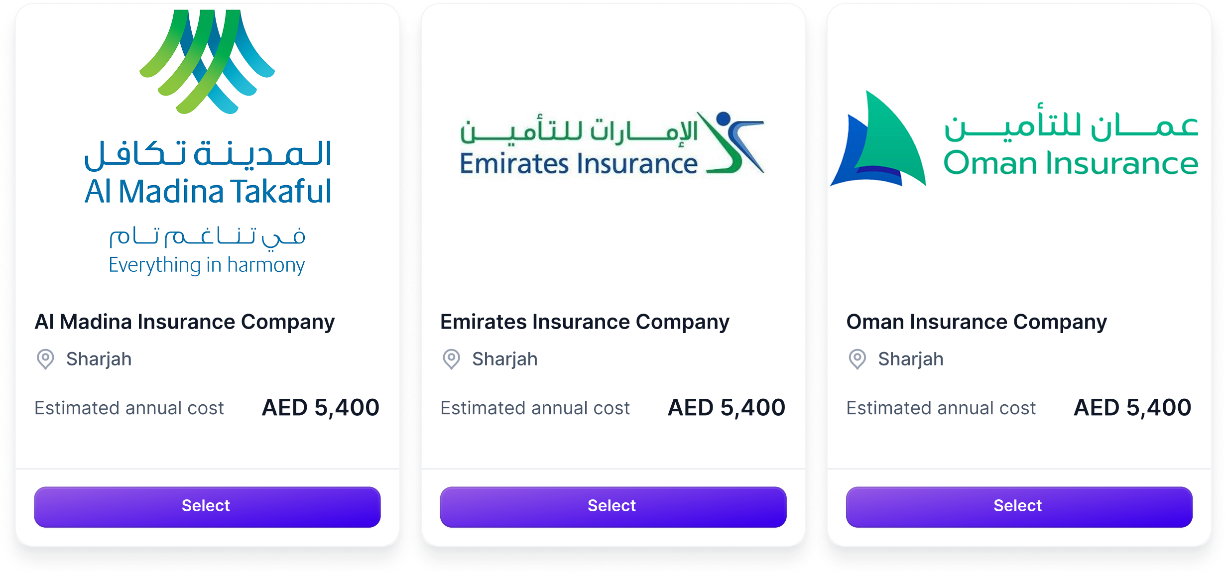Variety of Options